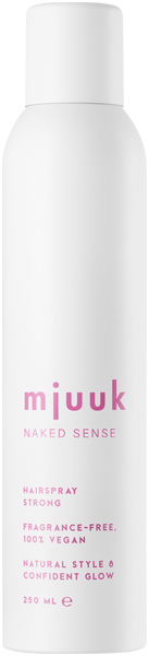 Mjuuk Naked Sense Hairspray Strong (250 ml) - Haarstyling Produkte Fönlotions