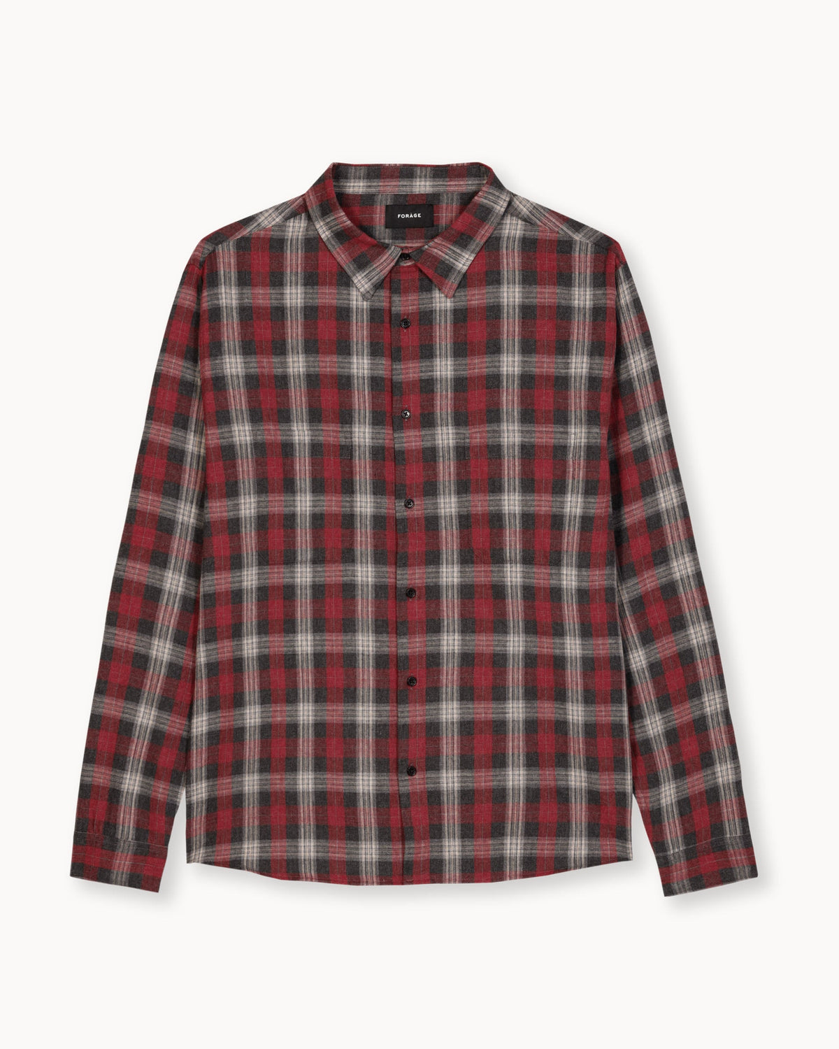 Vintage Flannel Shirt (red)